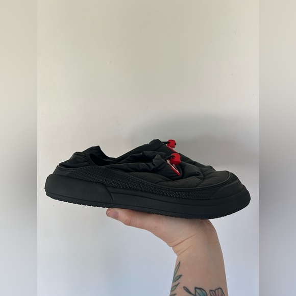 HUNTER IN/OUT SLIPPER Men’s Size 8 Black - Picture 2 of 9